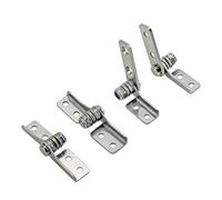 La cerniera di smorzamento in acciaio inossidabile con coppia regolabile può fermare liberamente il perno e posizionare la cerniera di supporto, 1 pezzo (DTA-destra 0,4 N.m)