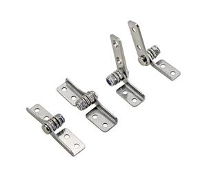 La cerniera di smorzamento in acciaio inossidabile con coppia regolabile può fermare liberamente il perno e posizionare la cerniera di supporto, 1 pezzo (DTA-destra 0,4 N.m)