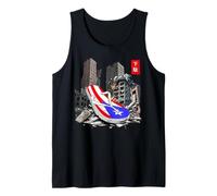 La Chancla Survivor Puerto Rico bandiera portoricana Kaiju Canotta