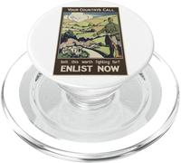 La chiamata del tuo paese - Poster dell'esercito britannico 1915 PopSockets PopGrip per MagSafe