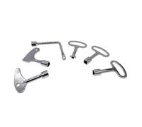 La chiave adatta for la serratura triangolare Serratura quadrata Serratura a profilo alare che può essere applicata all'ascensore ferroviario ad alta velocità e alla porta dell'armadio(F)