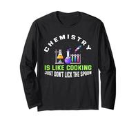 La Chimica è Come Cucinare | Chemie Shirts | Chimica Tee Maglia a Manica