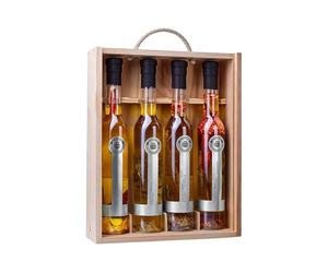 LA CHINATA-Estuche Madera 4 condimentos