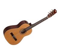 La chitarra classica Shiver GCS-4/4 Natural combina ergonomia e qualità del suono. Con un tavolo in abete rosso e una finitura naturale, offre un suono chiaro e luminoso per tutti gli stili musicali.