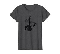 La Chitarra: Il Mio Superpotere | Regalo per Musicisti Maglietta, Donna, Grigio Scuro, XL