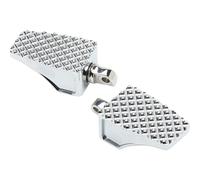 La Choppers LA-P100-01C Supporto Per Pedane Del Conducente - Cromo