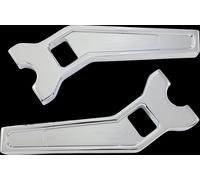 LA Choppers Performance Risers 8" X 1-1/4" Cromo Pullback #LA-7481-08C