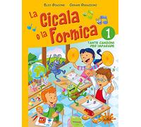 cicala e la formica x 1 elem. +cd giacone/regazzoni 9788873341475