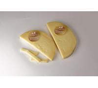 La Cigolina - Mezzaluna di Provolone Dolce 300g + Piccante 300g | Formaggi D.O.P artigianali con Betacaseina A2A2 | Senza lattosio, più digeribili, perfetti per cucina e tagliere