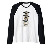 La Cima del Mattino Maglia con Maniche Raglan