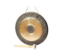 La Cina colpisce lo strumento di bronzo, Gong cinesi in rame Chao Gong grandi fatti a mano, percussioni musicali tradizionali(60CM)