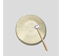 La Cina colpisce lo strumento di bronzo, Gong in ottone piccolo gong grande gong universale con martello(28cm)