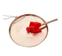 La Cina colpisce lo strumento di bronzo, gong mini gong grande gong con supporto mini gong scrivania ment con Mallet Home Decor regalo di inaugurazione della casa(30cm)