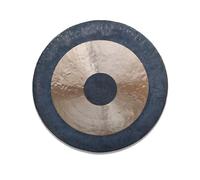 La Cina colpisce lo strumento di bronzo, Gong portatile rotondo, percussione tradizionale cinese, martello rotondo(20cm)