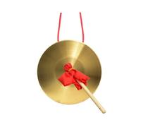 La Cina colpisce lo strumento di bronzo, Strumento gong tradizionale cinese, strumento a percussione in ottone gong(32cm)