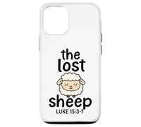 La citazione della Bibbia di pecora perduta - Luca 15 3 7 Custodia per iPhone 12/12 Pro