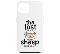 La citazione della Bibbia di pecora perduta - Luca 15 3 7 Custodia per iPhone 13
