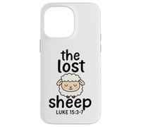 La citazione della Bibbia di pecora perduta - Luca 15 3 7 Custodia per iPhone 14 Pro Max