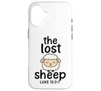 La citazione della Bibbia di pecora perduta - Luca 15 3 7 Custodia per iPhone 16