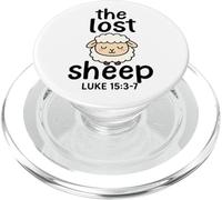 La citazione della Bibbia di pecora perduta - Luca 15 3 7 PopSockets PopGrip per MagSafe