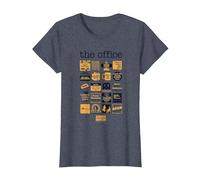 La Citazione dell'ufficio Mash-Up Maglietta, Donna, Pervinca, L