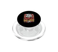 La citazione di Horse Haflinger FUNZIONERÀ PER LE MELE PopSockets PopGrip per MagSafe