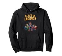 La classe delle leggende dei bambini supereroi Felpa con Cappuccio