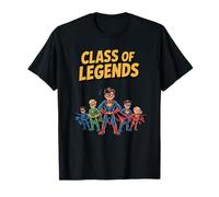 La classe delle leggende dei bambini supereroi Maglietta