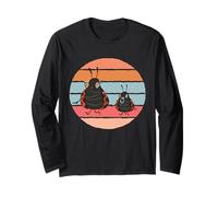 La Coccinella Cammina Mano nella Mano con Il Suo Dolce Maglia a Manica