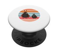 La coccinella cammina mano nella mano con il suo dolce PopSockets PopGrip Adesivo