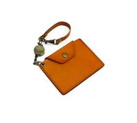 La coda della carta di credito Coperture for badge identificativi da lavoro d'ufficio Porta carte d'identità in vera pelle Portafoglio con cordino retrattile Etichetta for borsa for studenti Semplice