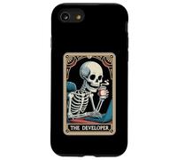 La codifica dell'ingegnere del software del programmatore della carta dei tarocchi dello sviluppatore Custodia per iPhone SE (2020) / 7/8