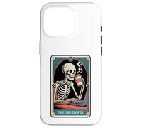 La codifica dell'ingegnere del software del programmatore della carta dei tarocchi dello sviluppatore Custodia per iPhone 16 Pro