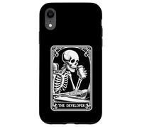 La codifica dell'ingegnere del software del programmatore della carta dei tarocchi dello sviluppatore Custodia per iPhone XR