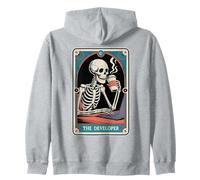 La codifica dell'ingegnere del Software del Programmatore della Carta dei tarocchi dello sviluppatore Felpa con Cappuccio