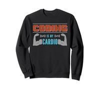 La codifica è Il Mio Cardio per i programmatori Felpa