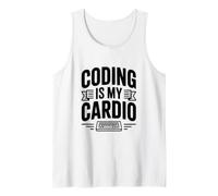 La codifica è Il Mio Umorismo G ivertente Programmatore Cardio Canotta