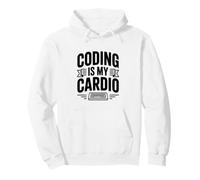 La codifica è Il Mio Umorismo G ivertente Programmatore Cardio Felpa con Cappuccio