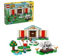 LEGO Animal Crossing La Collezione del Museo di Blatero - Giocattolo Interattivo con le Minifigure di Blatero e Gigliola e Fossili di Dinosauro - Regalo per Gamer, Bambine e Bambini da 7 Anni - 77056