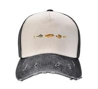 La Collezione Epoch Pesce dalla zoologia di Victoria 1855-1890 Berretto da Baseball Berretto Personalizzato Icon Cappelli per Uomo Donna