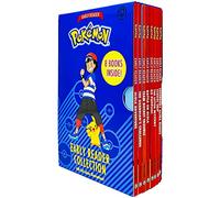 La collezione ufficiale di cofanetti Pokemon Early Reader 8 libri con illustrazioni a colori (Avventura di Alola, Sfida dei Guardiani e altro)