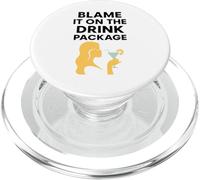 La colpa sul pacchetto di bevande Cruise Umorismo ubriaco Inebriated PopSockets PopGrip per MagSafe