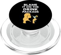 La colpa sul pacchetto di bevande Cruise Umorismo ubriaco Inebriated PopSockets PopGrip per MagSafe