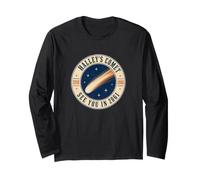 La cometa di Halley 1986 Ci Vediamo nel 2061 Maglia a Manica