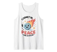 La cometa in Pace UFO Science Pun Interstellar Space 3I/Atlas Canotta