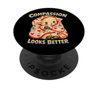 La compassione sembra meglio carino agnello retrò grafica PopSockets PopGrip Adesivo