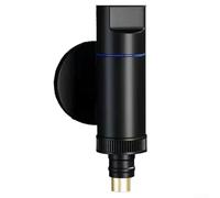 La compatibilità regolabile perfetta di tutti i rubinetti in rame garantisce un'esperienza di connessione senza interruzioni (uscita singola nera)