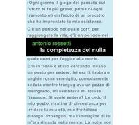 La completezza del nulla. L'uomo nuovo