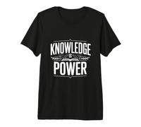 La Conoscenza è Potere Maglietta Premium