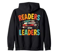 La Conoscenza è Potere Quote I Lettori Sono i Leader motivazionali Felpa con Cappuccio